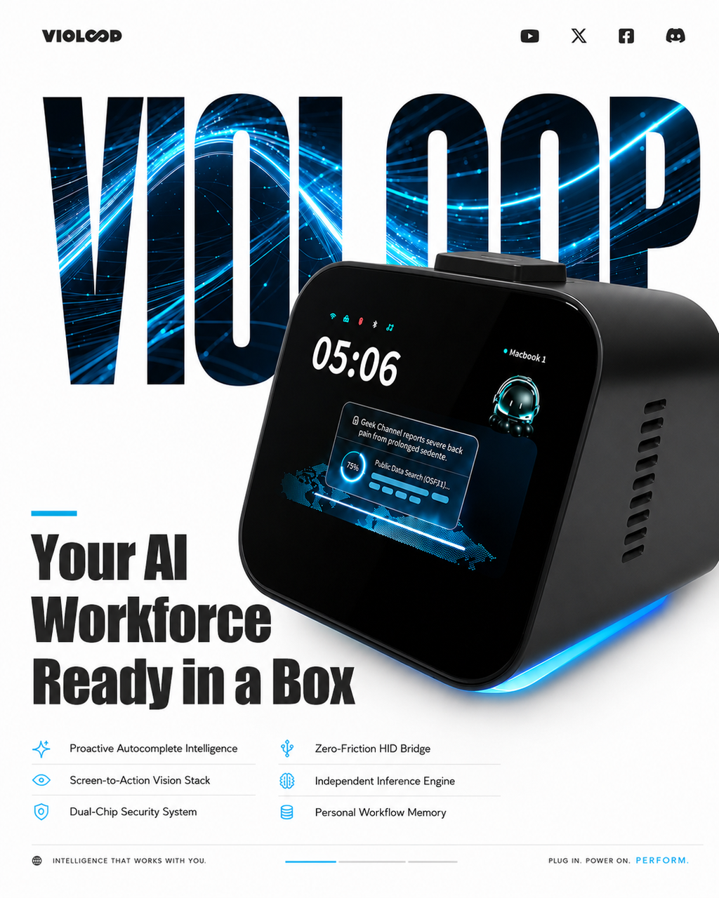 Violoop｜Plug In AI Engine for Your Computer ｜$10 Early Access Reservation